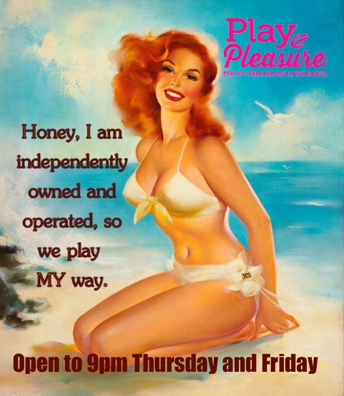playandpleasure's tweet photo. Get your Long Weekend off to an explosive start at Play &amp; Pleasure #fridaynight #TGIF #kink #fetishwear #stockings #libidosupplements #9pm https://t.co/KmCAmqHQlo