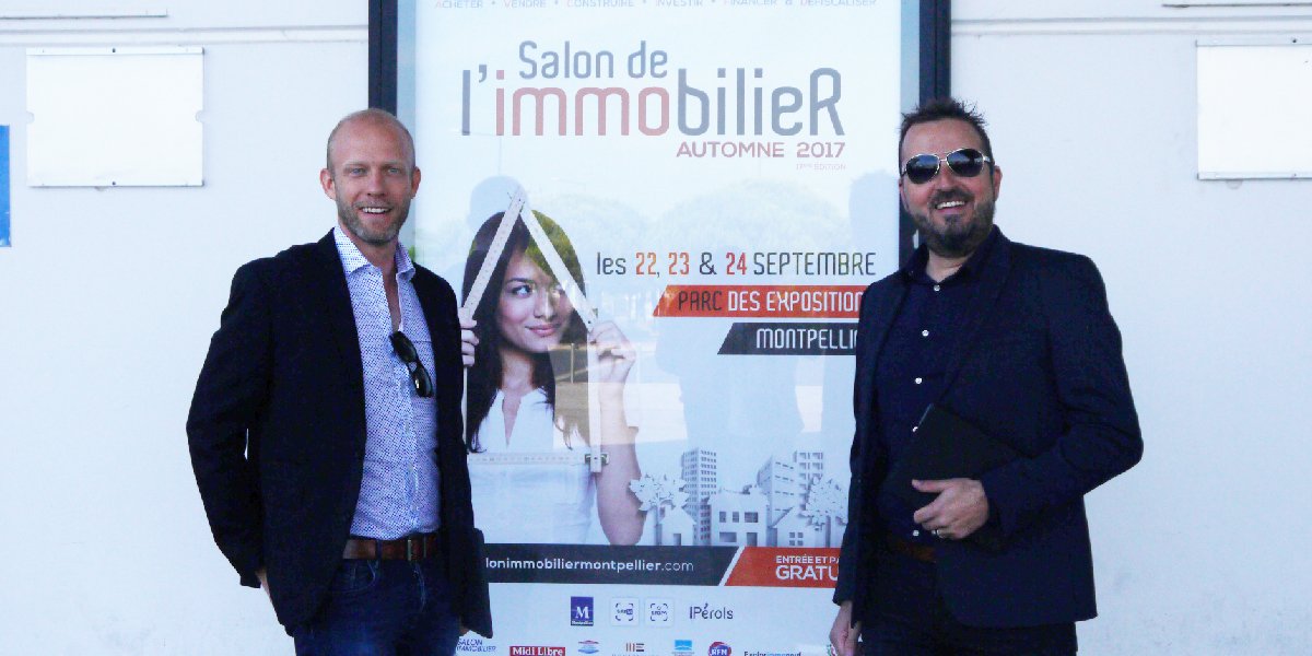 Switfi's tweet photo. 😀 Nous sommes actuellement au #salon de l’#immobilier de #Montpellier N'hésitez pas à venir à notre rencontre! @JimStrohmenger @YannNicodeme https://t.co/ugfl1XNnaV