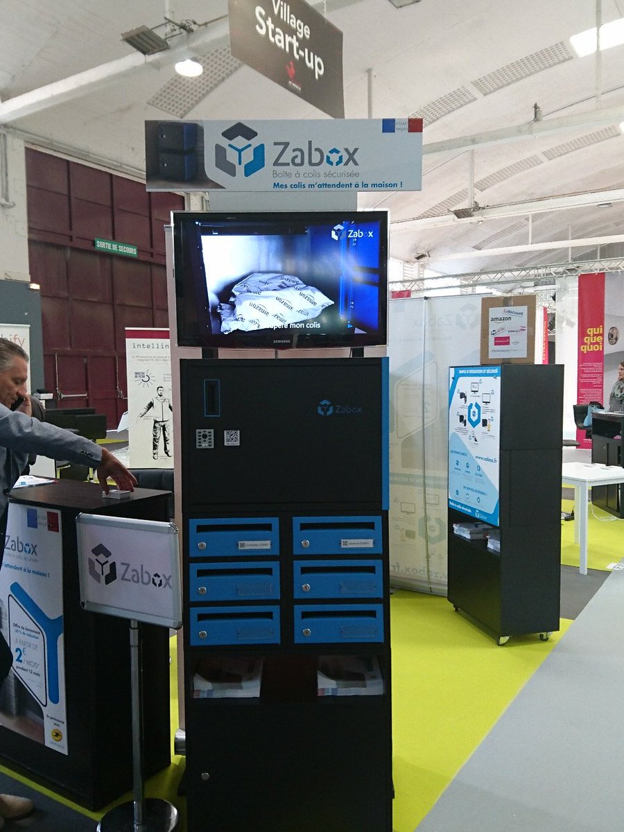 LauresMichael's tweet photo. @ZABOX_France #FoiredeMarseille en direct pour ce premier jour d'exposition. Venez nombreux #FrenchTech https://t.co/r8O4nSF21F