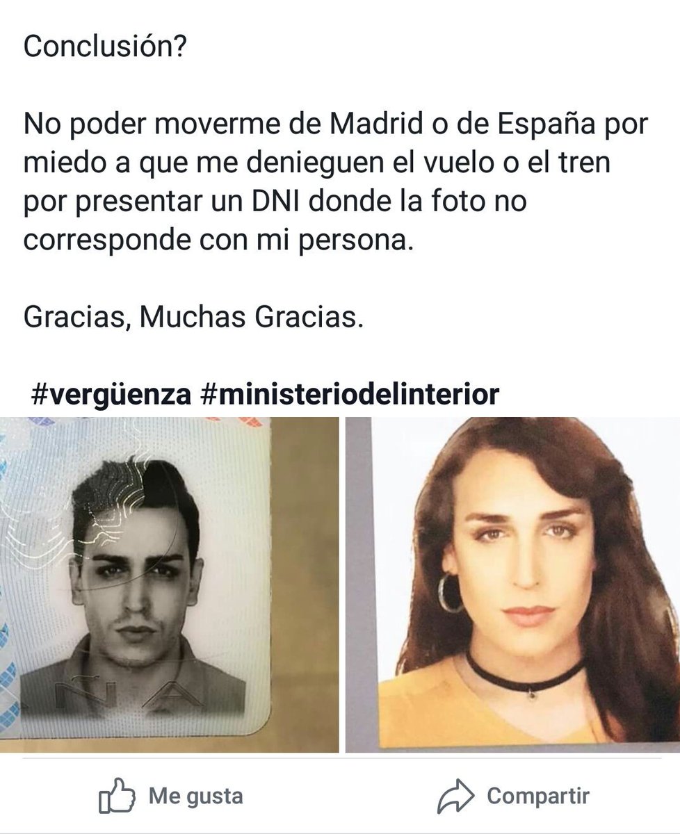 Esto no puede pasar. Es vergonzoso que esto ocurra en la España del siglo XXI. Hoy me duele Valeria.