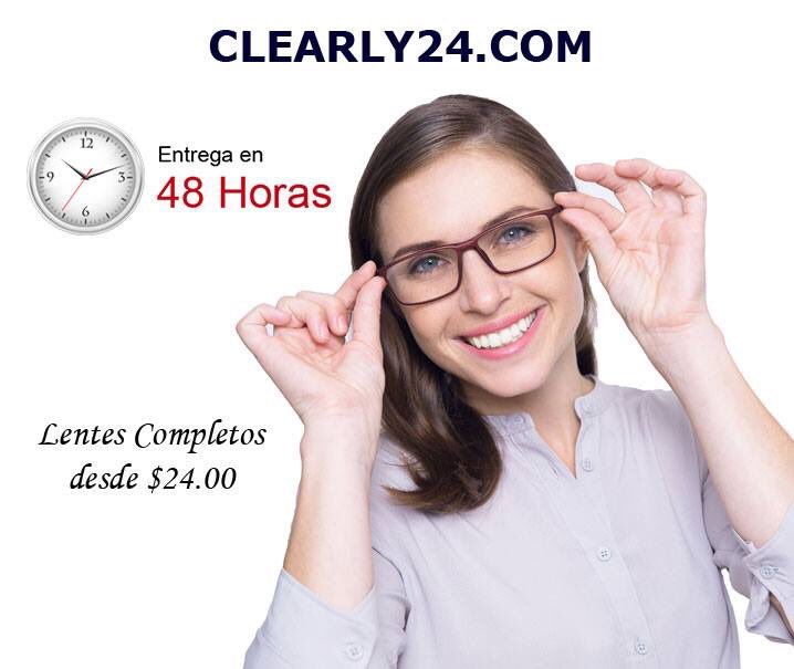 Clearly24Com's tweet image. LENTES GRATIS con Clearly24.com!