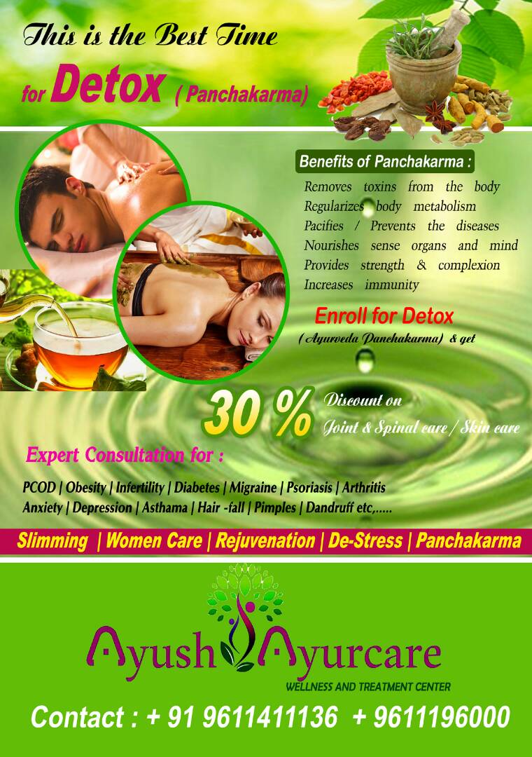 InfoAyush's tweet photo. We offer full Panchakarma therapies which are ancient scientific procedures to Keep Healthy personality. https://t.co/huLUMtRiu2