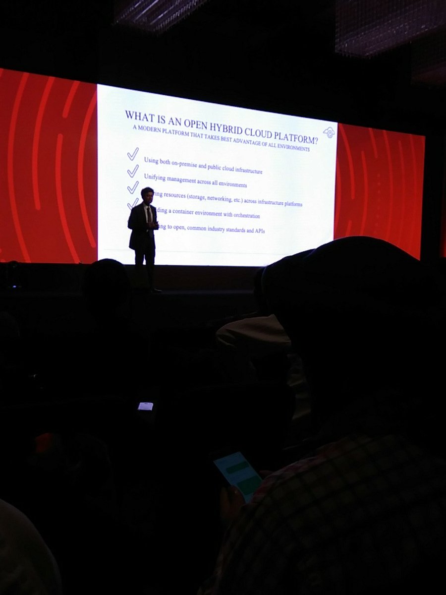 prateeka's tweet image. #RedHatForum #RHLS hybrid cloud platform #learningisgood