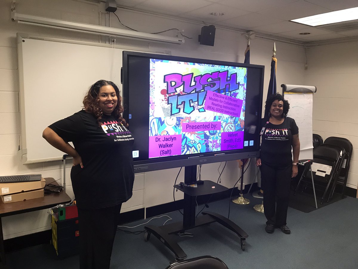 GlamourPrestige's tweet photo. When you love to teach and make it fun! You are looking at the Educational Salt &amp; Pepa! @DaRealPepa @DaOnlySalt https://t.co/FWgOSEVzAm