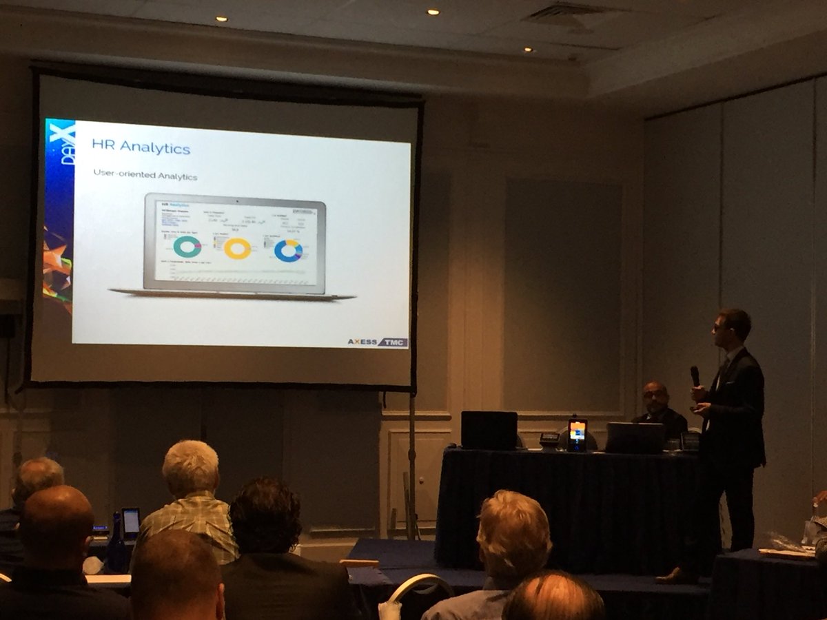rekaujj's tweet photo. #HR on stage and #peopleanalytics matters to improve HR efficiency & #EmployeeEngagement ! Today we are in Rome at #axessdayx https://t.co/ULEp2e9DrG