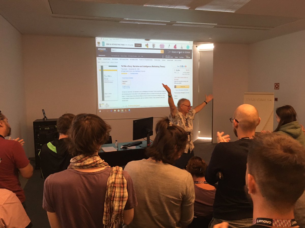 tmasson's tweet image. @Trojan_Unicorn Standing ovations and tears of empathetic joy for @EdHooks #acting for #animators ... so how was YOUR presentation?