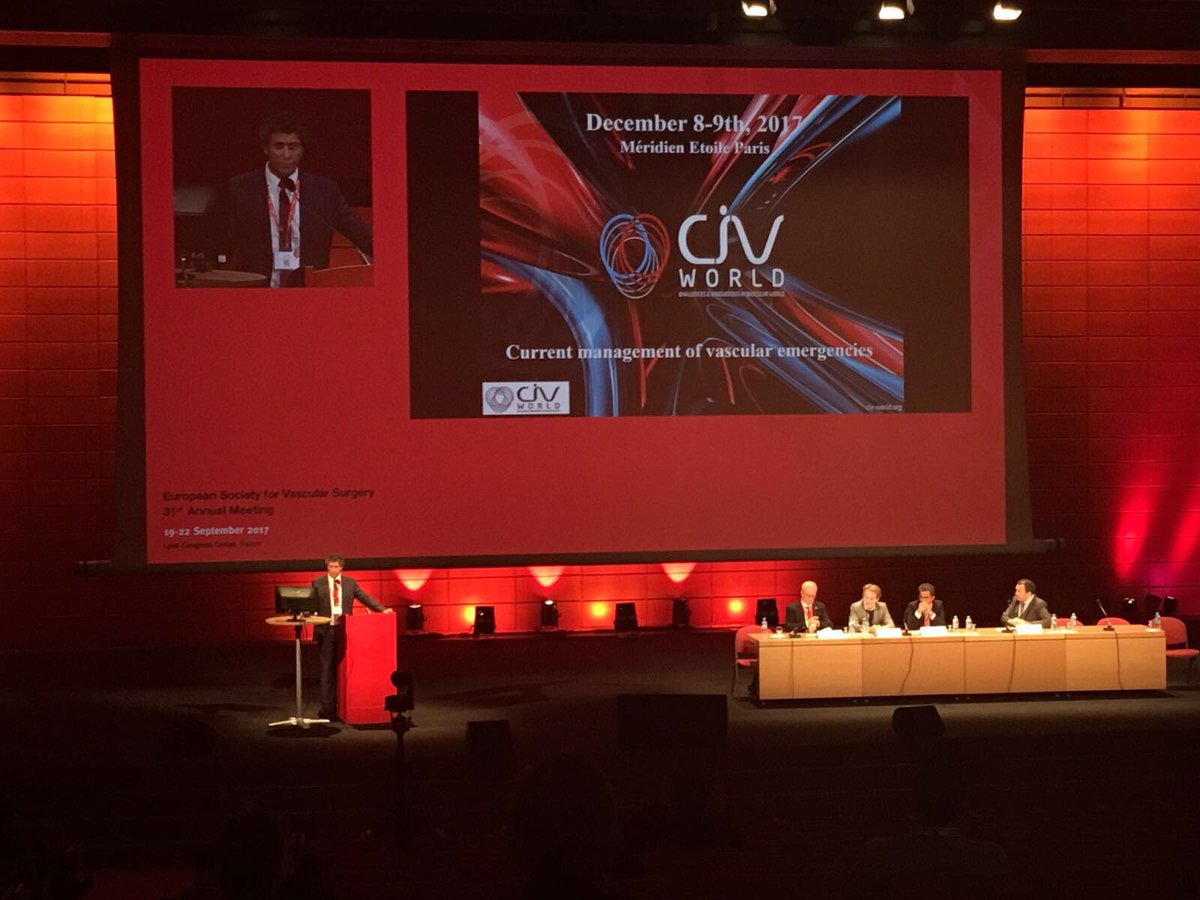 Announcement of <a href="/CIVworldmeeting/">CIV World</a>, Paris December 8-9th 2017 during <a href="/ESVSmembership/">ESVS</a> meeting. Program avalaible at civ-world.org