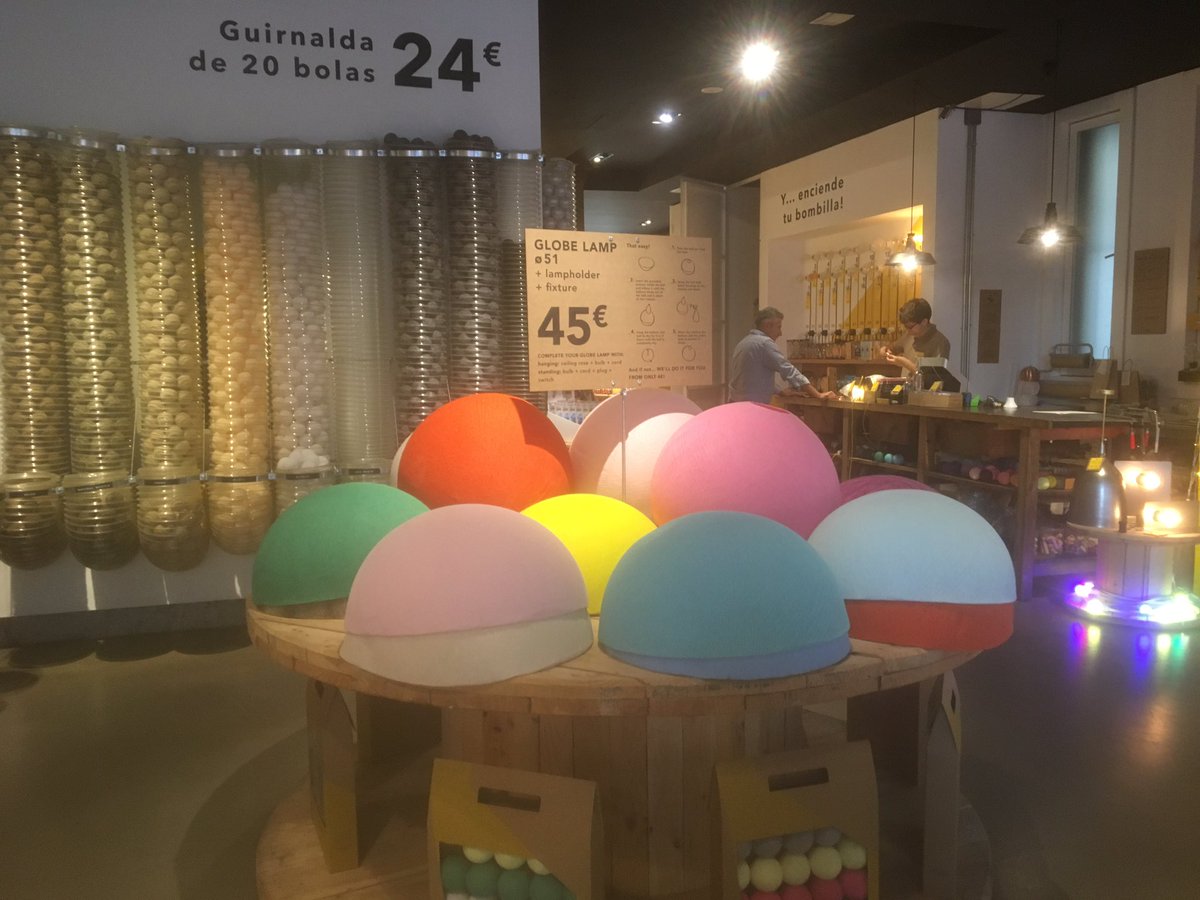 PortlandDesign's tweet photo. @LucioleMAD Taking a new approach to lighting retailing. Our favourite shop of our trip to Madrid #Chueca https://t.co/P3wNAz39s9