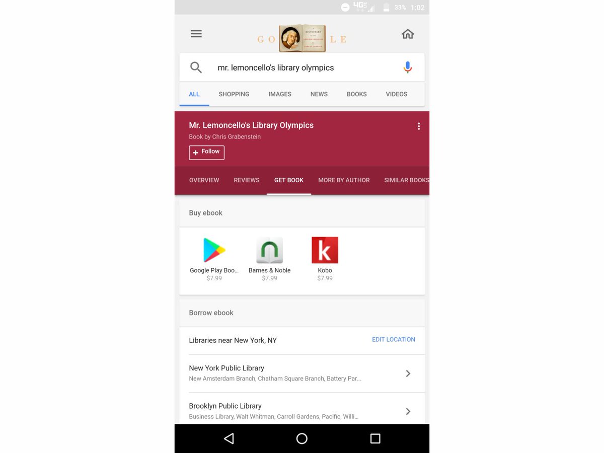 Globalbookinfo's tweet photo. Google permite visualizar en sus búsquedas los libros electrónicos disponibles en bibliotecas https://t.co/El4lFWQyf4 #UniversoAbierto https://t.co/vP8TwKeJIs