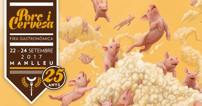Quinyolis's tweet photo. Aquest cap de setmana (22, 23 i 24 de setembre), festa del Porc i la Cervesa  a Manlleu. 
https://t.co/t15ACajB8e https://t.co/4X4pdFLTkj