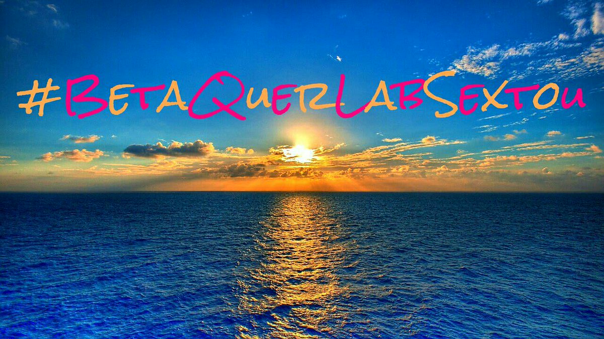 Bom dia #BetaQuerLab 
Deus abençoe nosso fds que está iniciando...
#BetaQuerLabSextou