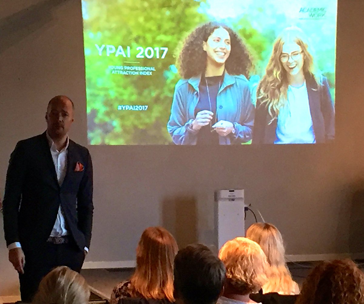 Viktigaste frågan för unga? 🙏  Vår partner Academic Work's rapport säger chefen är viktigare än företaget 🤩 👏 <a href="/AcademicWork_se/">Academic Work</a> #rekrytering