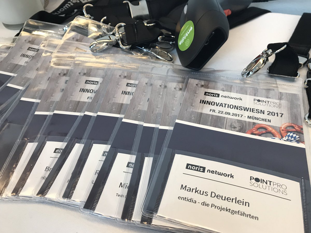 entidia's tweet photo. Vor-Ort-Einsatz unseres #eTicketsystems in #Muenchen bei einer spannende spannenden Veranstaltung von @norisnetwork #Innovationswiesn https://t.co/GTcIwDb2xd