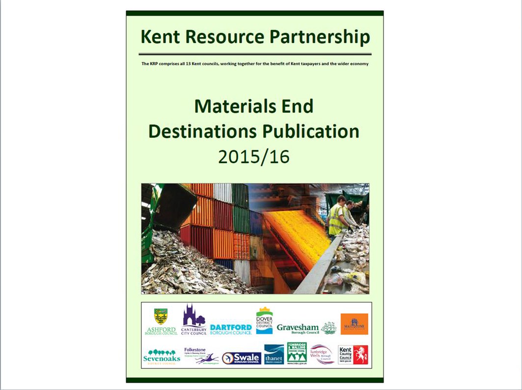 PaldeepB's tweet photo. Cllr Love highlights the #KentRP 5th #EndDestinations publication which offers transparency to residents on where materials go. #KRPConf https://t.co/zPLwyeZhZo