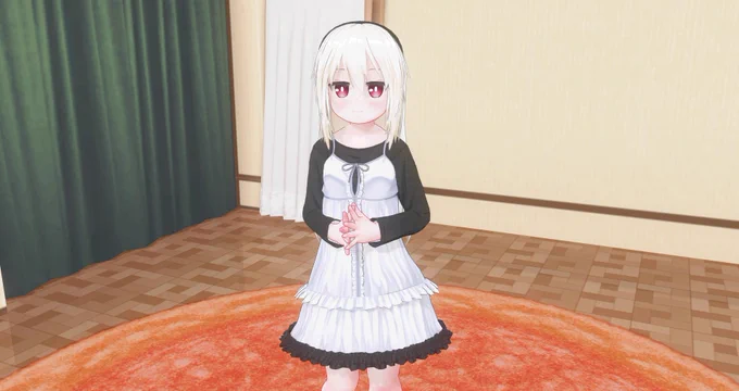 ゼロさん。#伺か3d #伺かスクショ部 #イクサイス・ゼロ #CM3D2 