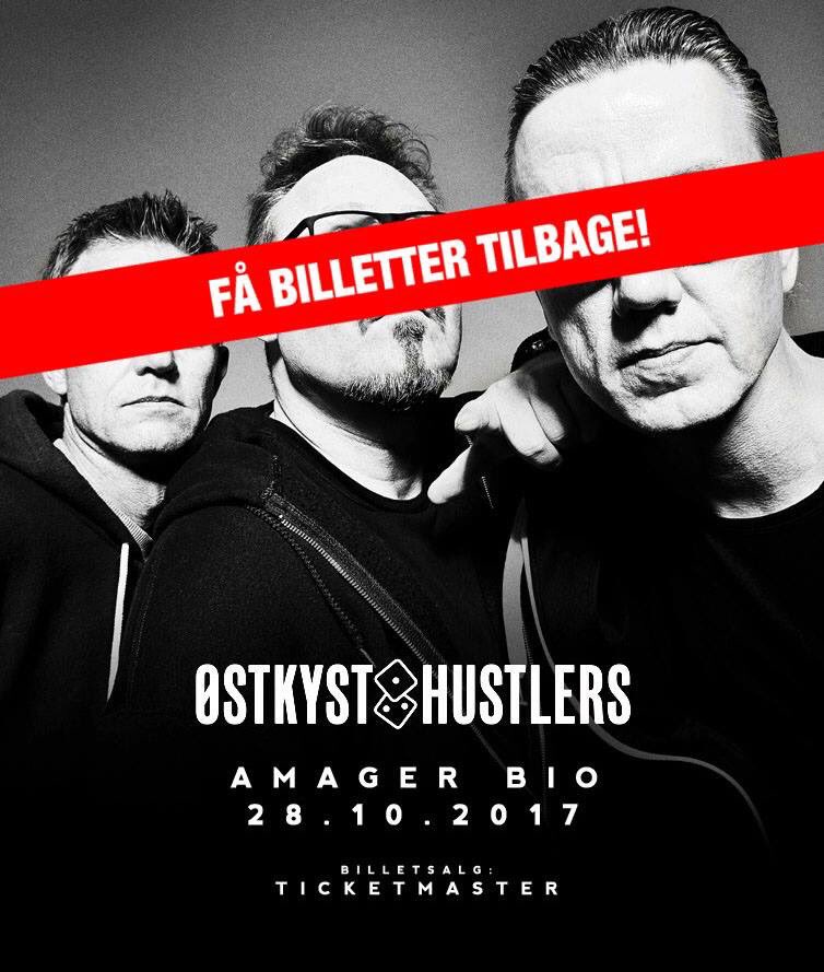 Så er det ved at være sidste udkald, hvis du skal have efterårsfunk! #østkysthustlers #hustlerstil #amagerbio #livemusik #danskrap #dansktap
