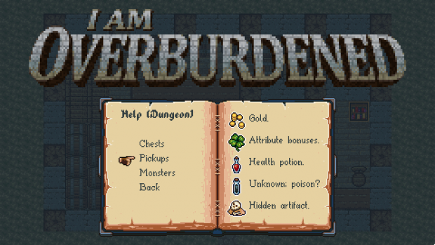 oldgamesitalia's tweet photo. I Am Overburdened Γ¨ il #roguelike in #pixelart di @blindmessiah777
#indiedev #gamedev #indiegames #fantasy #lowmagic
https://t.co/QbUvz3xVqr https://t.co/Y5zCT7NbZ4