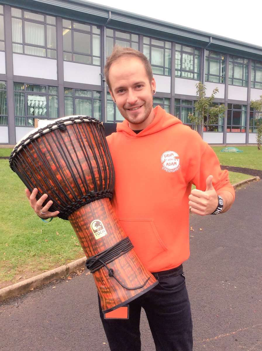 An amazing opportunity to learn African Drums with <a href="/DrumWithAdam/">Drum With Adam</a>. In assembly today! <a href="/harmonyhillps/">Harmony Hill PS</a> #wehaverhythm