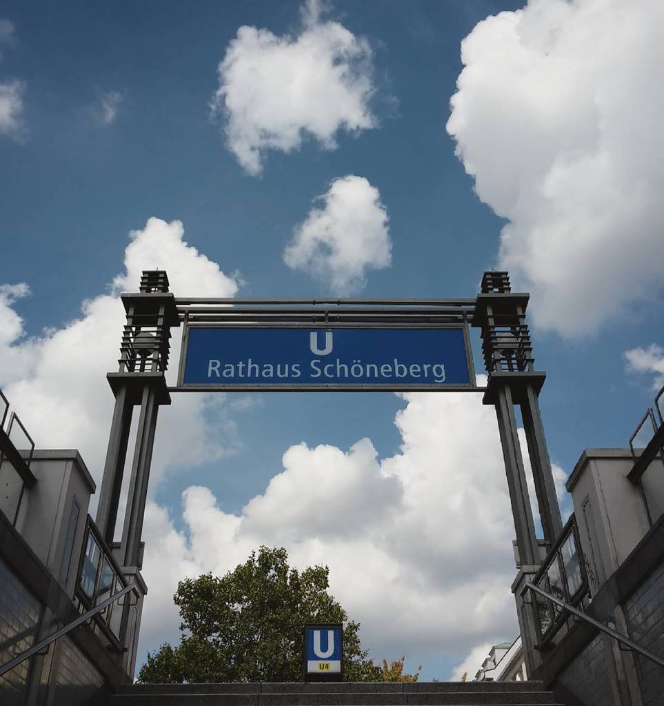 Rathaus Schöneberg #berlin #ubahn #station #schoeneberg #rathaus #clouds