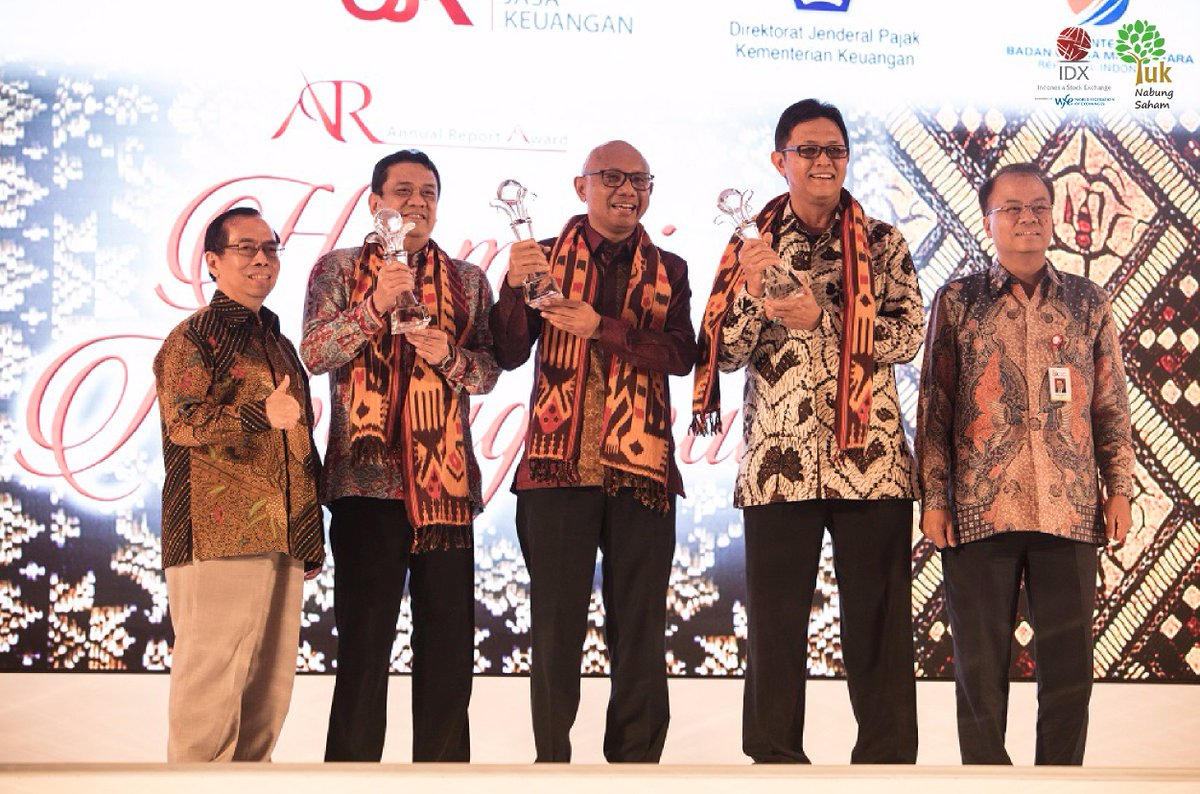 IDX_BEI's tweet photo. #ARA2016 Selamat kpd pemenang Kategori BUMDNonListed :
PT BPD SumSel & BangkaBelitung
PT Mass RapidTransit JKT
PT BPD KalSel #YukNabungSaham https://t.co/GS8nxZgLxJ