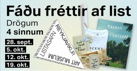 Fáðu fréttir af list - taktu þátt í netleik Listasafns Reykjavíkur leikir.silfra.is/listasafn/