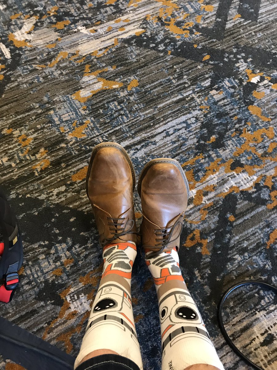 DougPlourd's tweet photo. #SOARLive0918
#ISpy
BB8 takes the reigns on #FancyJeans Friday! What a week with this awesome group cc: @DnellWashington @AmyStarner https://t.co/hEzC4WCA5u