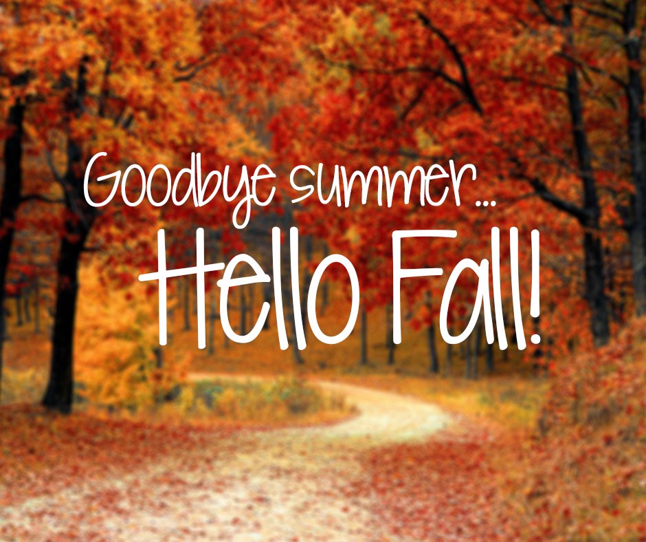 Happy first day of Fall!