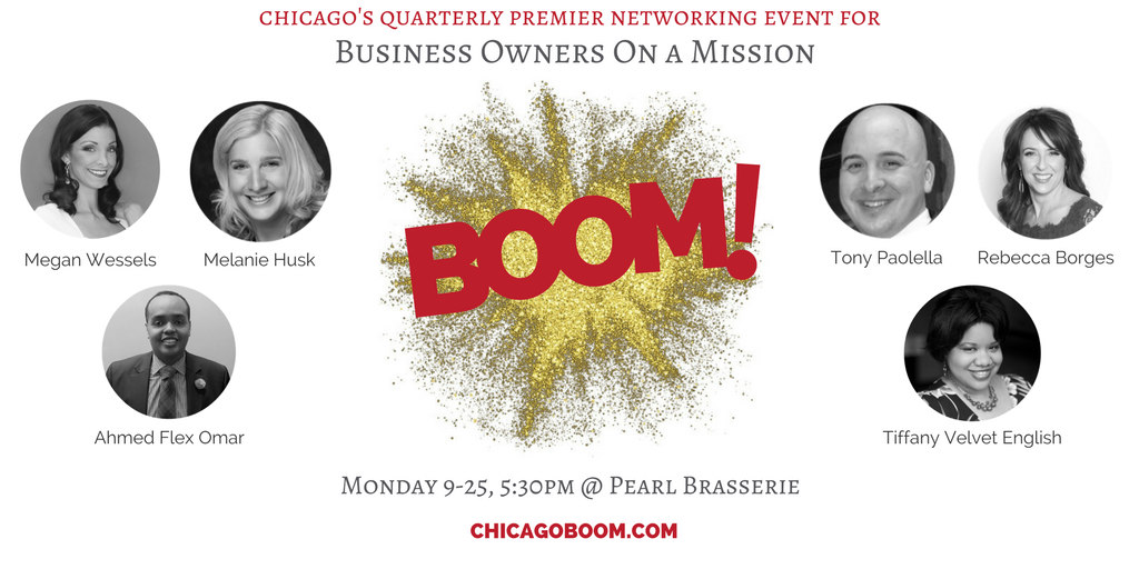 powerfulpartner's tweet image. Coming to Chicago on Monday with a ⚡ BOOM ⚡ 
chicagoboom.com  @tonypchicago @borgesdesign #chicagonetworking #chicagobusinessowners