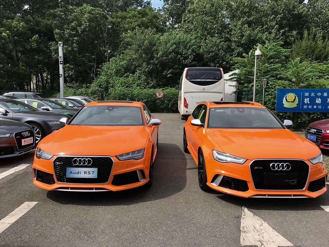 PosBadAudi's tweet photo. 🍊Friend's Goals 🍊#RS6 #RS7 https://t.co/TqwzPSTxrv