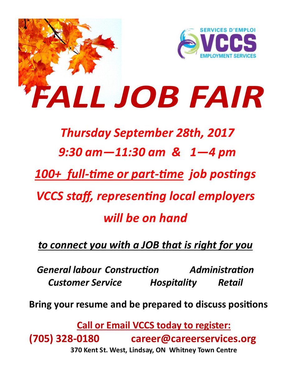 15 Assemblers are needed at Armada.  Come see them at our Fall Job Fair September 28.  #jobs <a href="/VCCSemployment/">VCCS Employment</a> #fall fair #employment