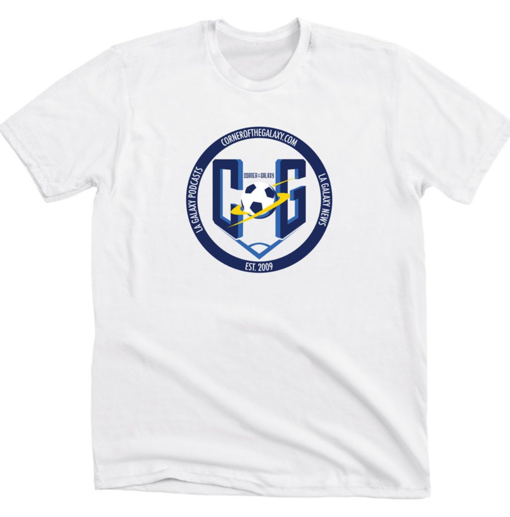 GalaxyPodcast's tweet photo. CoG T-Shirts in multiple colors. 
All $ raised helps us run the show and produce merch! 

https://t.co/H2XeVgpd7e
#LAGalaxy #Podcasts https://t.co/TTp8e7QH5M