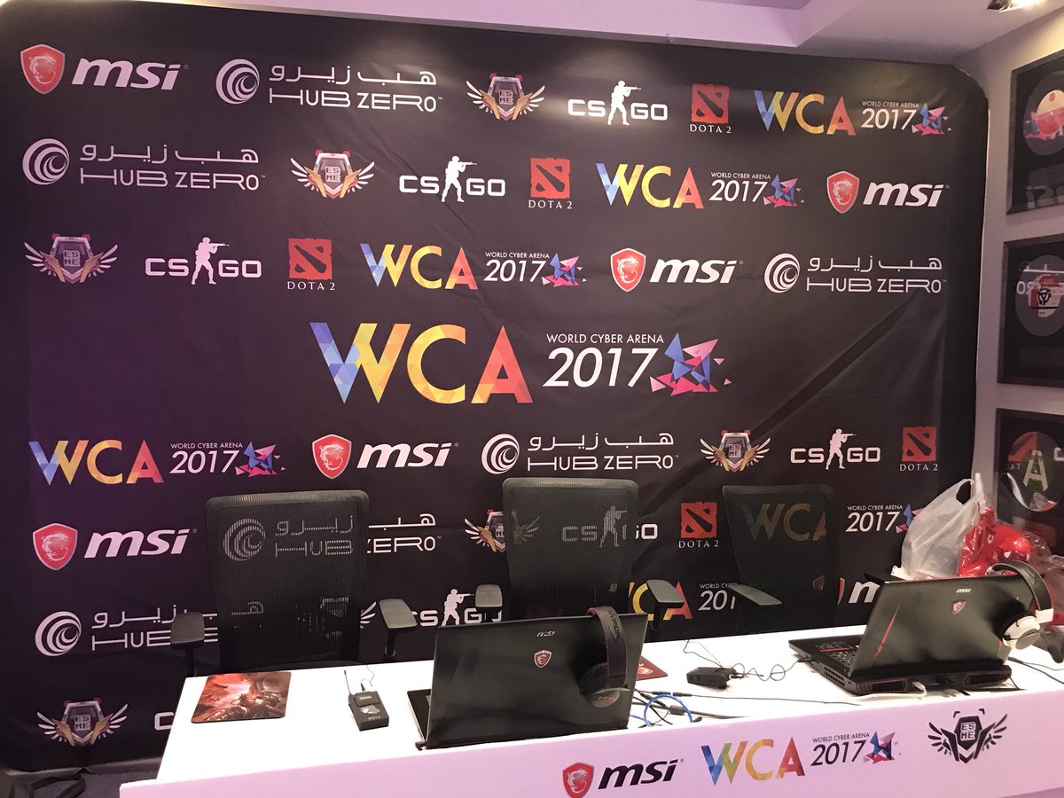 WorldCyberArena's tweet photo. Welcome to WCA2017 MENA Qualifiers CS:GO UAE LAN, we are here @ Hub Zero in Dubai. https://t.co/DJ2gDzOHOo