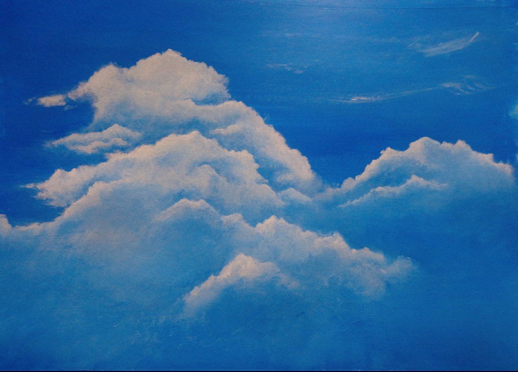 SogandDM3's tweet photo. Clouds, acrylic ☁️💙🐳
#art #canvas #oilpainting #acrylic https://t.co/Z8fMFphNCB