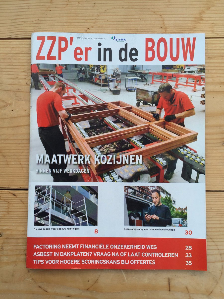 RompslompNL's tweet photo. Vakblad @zzperindebouw schreef over ons en hoe Rompslomp door zzp'ers in de bouw gebruikt wordt! #zzp #boekhoudprogramma #rompslomp #bouw https://t.co/evykyUALeq