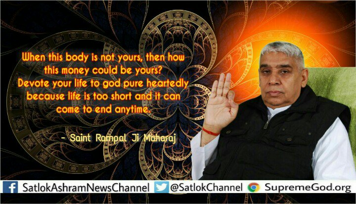VinodKumar_4's tweet photo. When this body is not yours, Then how this money could be yours? Devote your life to GOD pure heartedly because life is too short.
 #Newton https://t.co/3POVI58OCA