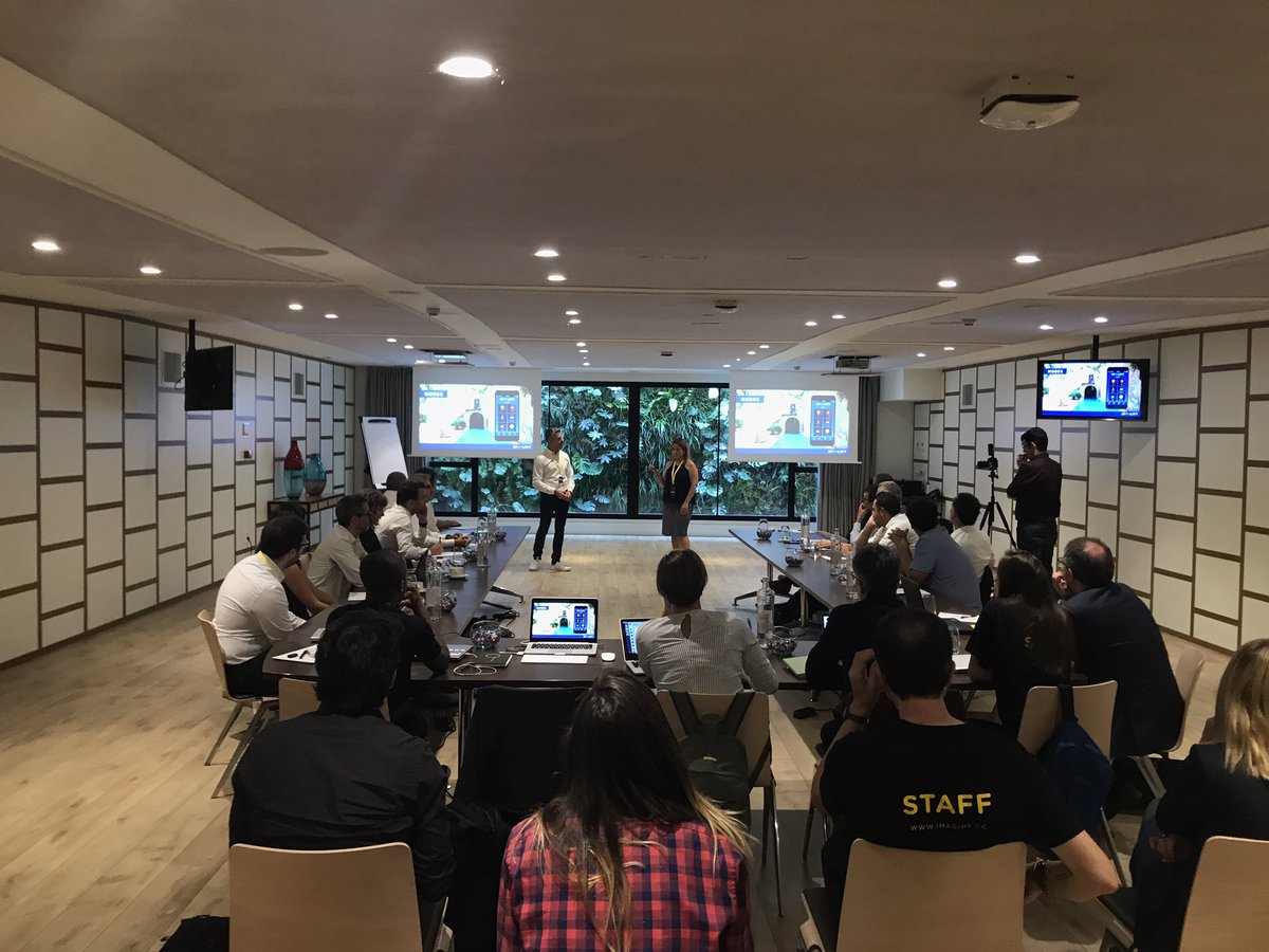 xavierverdaguer's tweet photo. CONGRATS #dreamers @fluidra #fluidrainnovationweek @imaginecc #lombardmethod #distuptive #innovation #iot #internetofpools https://t.co/wU2xtFHhPG