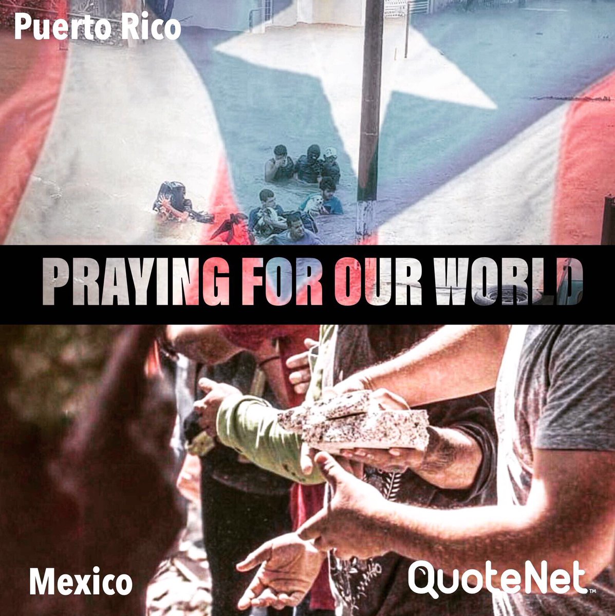 yorkel25's tweet photo. Porque todos somos hermanos #PrayForPuertoRico #PrayForMexico π #prayingforourworld #quotenet https://t.co/AHmOHLp3GW