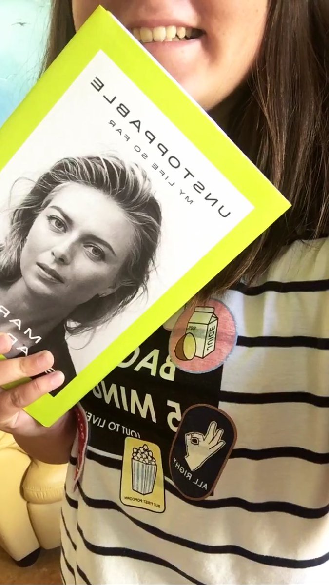 TheMasha_'s tweet photo. Me, Unstoppable and #Sharafamily T-shirt! @MariaSharapova 
🇮🇹🇮🇹🇮🇹 #Italy https://t.co/F65BAsq1ac