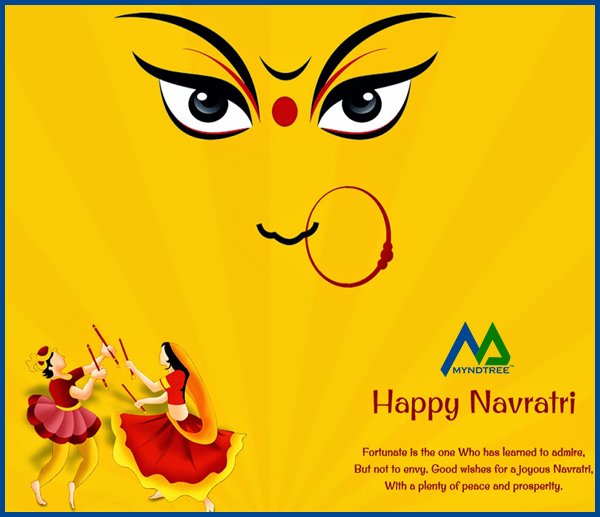 Sending across our warm wishes to you all and your family. Happy #Navratri2017  <a href="/myndtree01/">Myndtree</a>