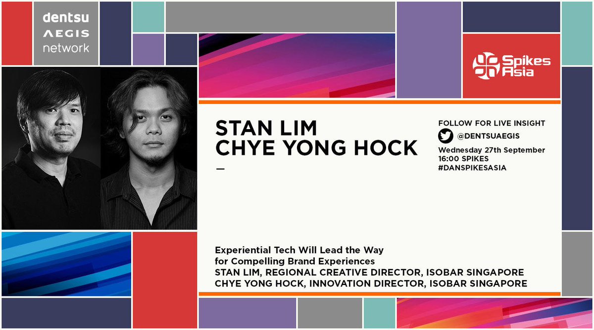 dentsu_global's tweet image. .@Isobar SG discusses thinking deeper with #experientialtech and shares #creative applications within nascent sectors. #SpikesAsia