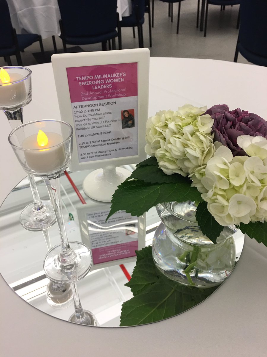 Excited for a great <a href="/TEMPOMilwaukee/">TEMPO</a> #tempoEWL event today!