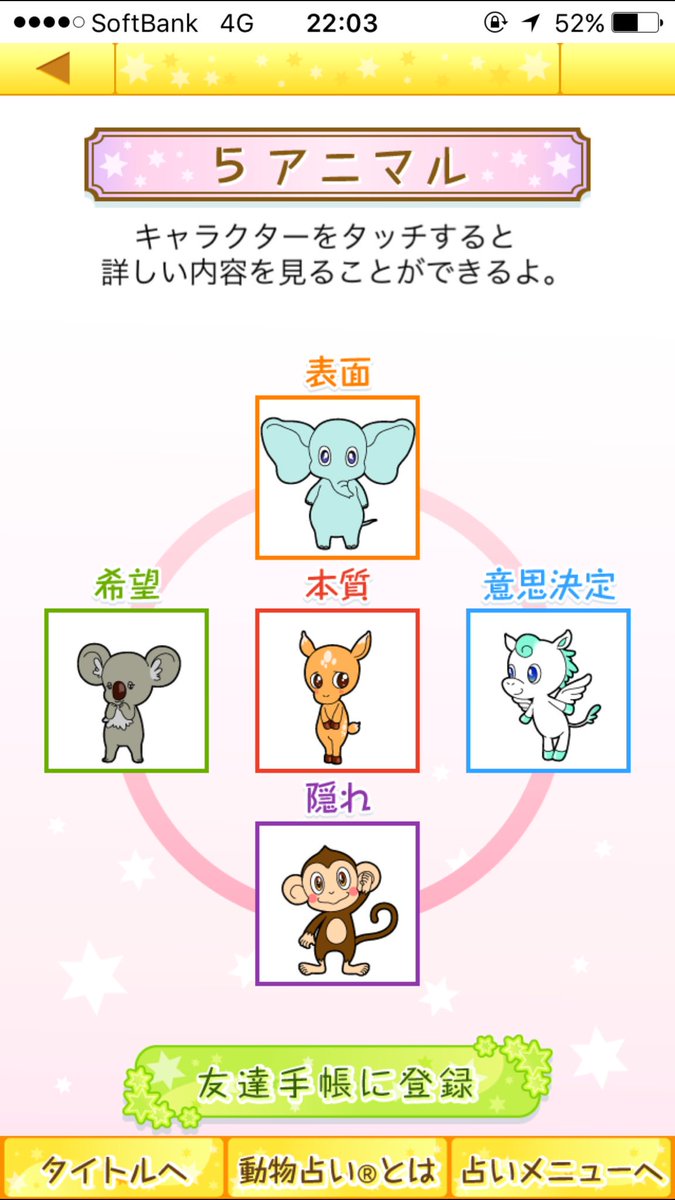 動物占い好きなんだけどね、この意思決定のページがまんま私を表して