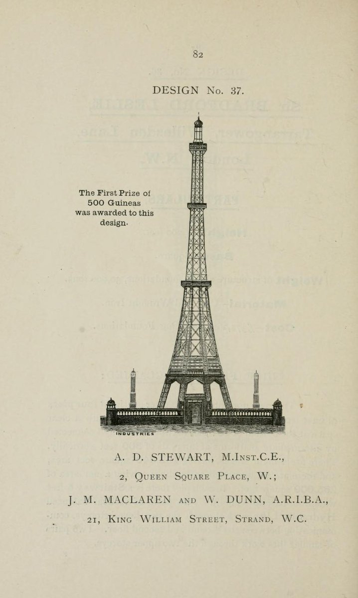 FFAC2016's tweet image. In 1891, London built a structure designed to surpass the Eiffel Tower in height.
It was unsteady, never completed and demolished in 1907.
