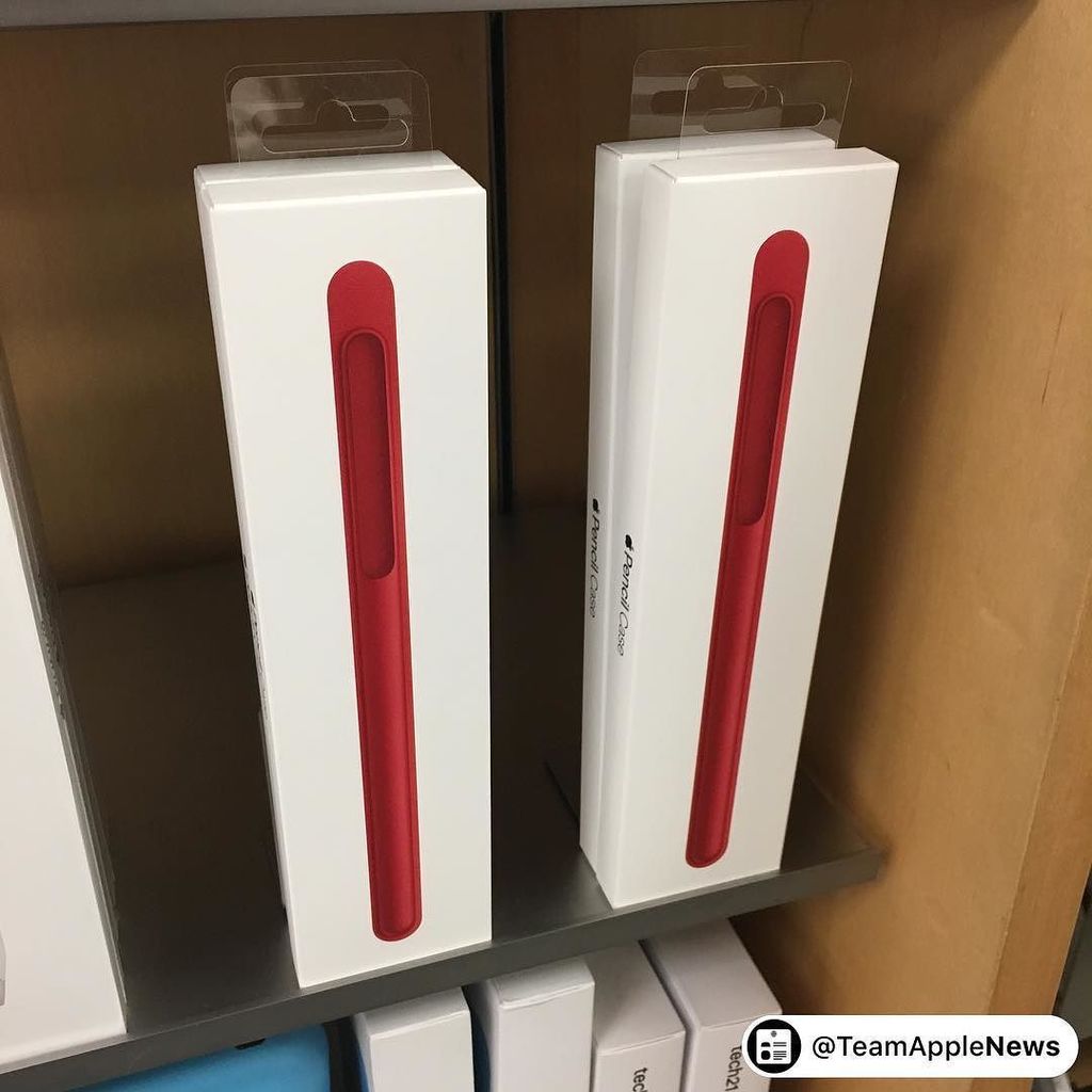 apple pencil red