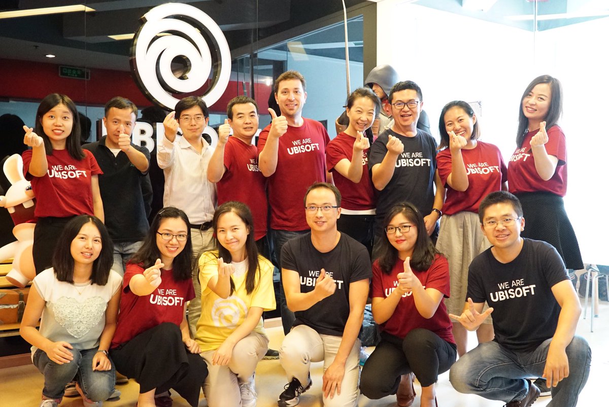 jfv514's tweet photo. Ubisoft Chengdu is proud to support Yves Guillemot #AGUbisoft #WeAreUbisoft https://t.co/ezR5FwWfZi