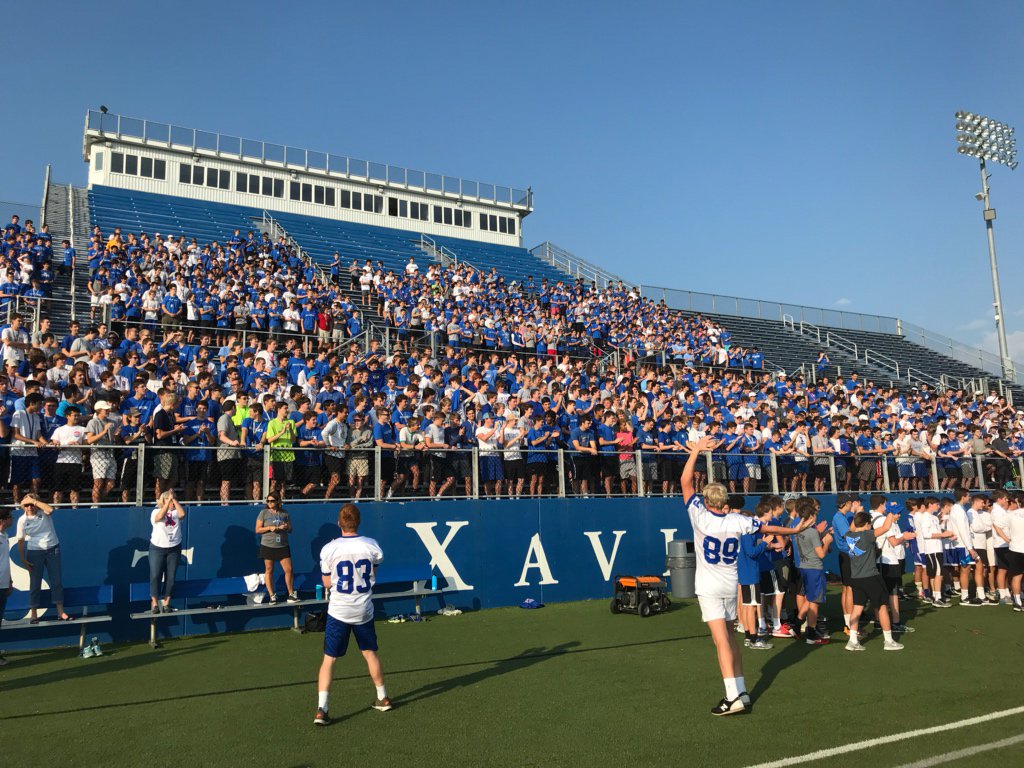FutureBombers's tweet photo. This is a #PepRally. #GoBombers https://t.co/TFiOo473DT