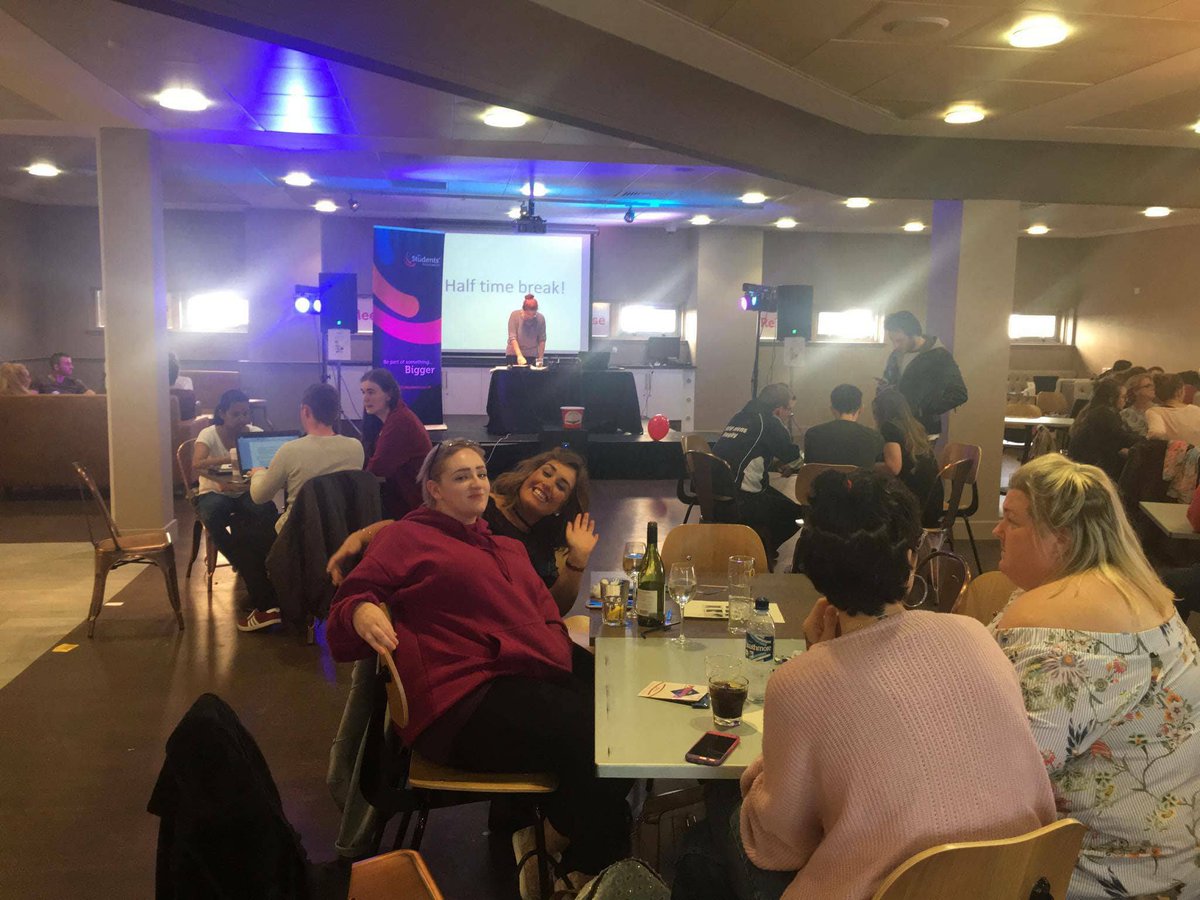 Hello everyone, thanks to all who could join us at our freshers quiz last night! It was good fun and helped raise money for a great cause!