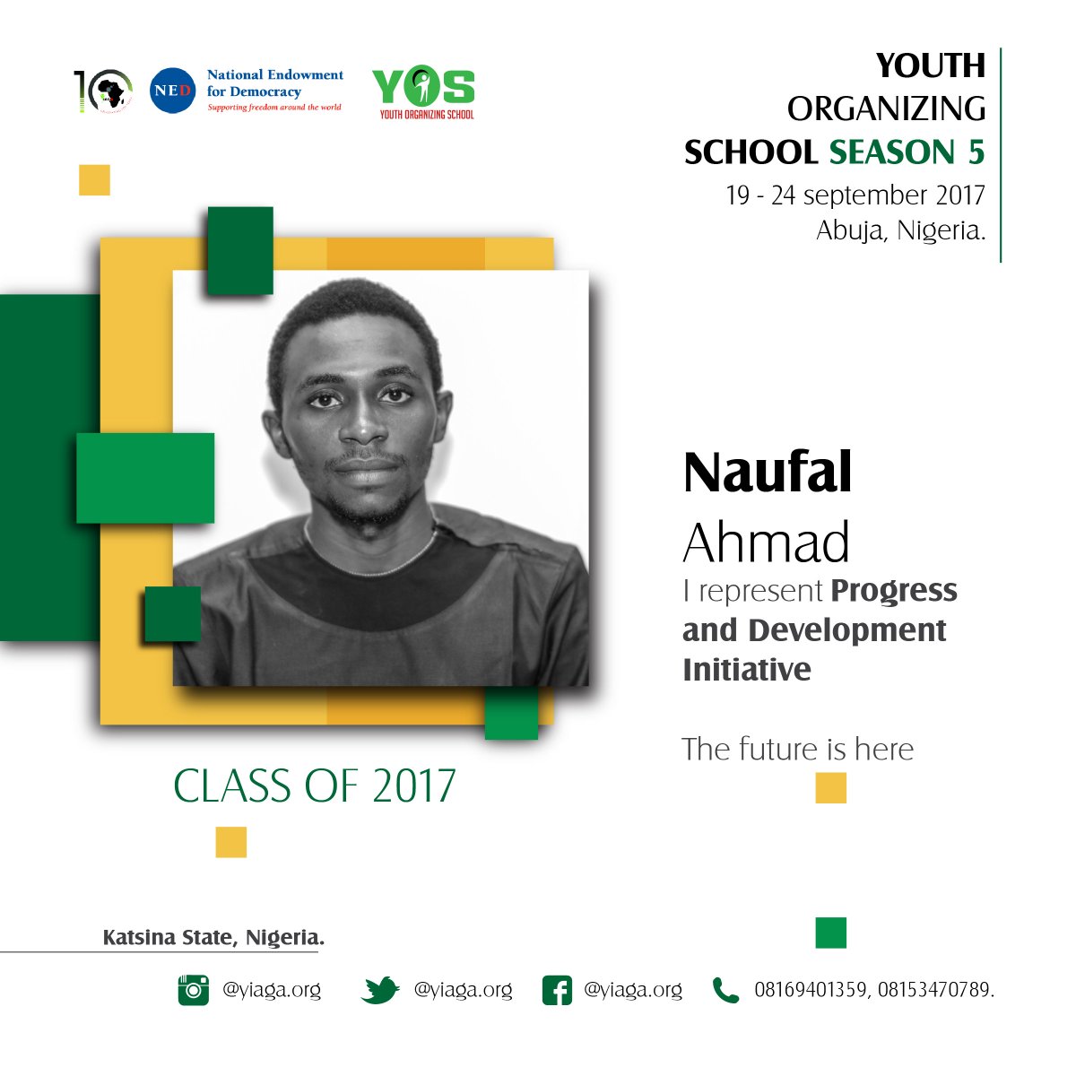 Meet the Youth Organising School Class 2017 from across Nigeria and West Africa <a href="/NEDemocracy/">NEDemocracy</a> #YOS2017