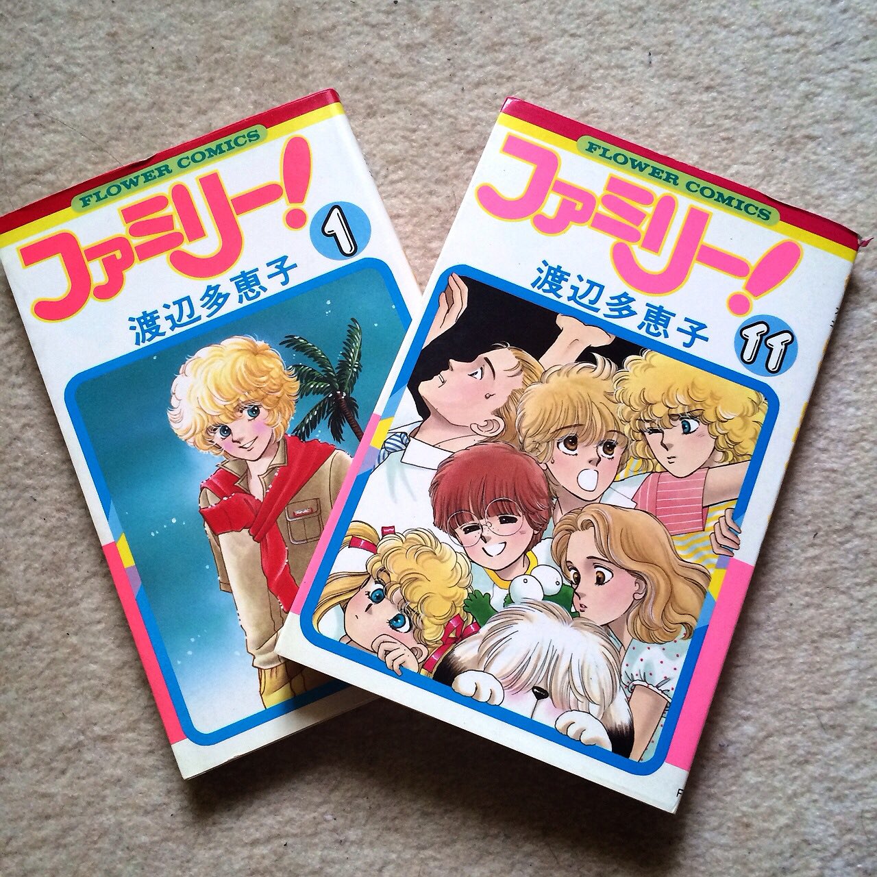 ドリル課長 ウチにある好きな漫画その5 渡辺多恵子先生の ファミリー です Tvドラマ フルハウス のようなアメリカン ファミリーを描いた作品なんですが ヒロイン フィーの兄がゲイだったり 兄の恋人 男 レイフを好きになったりと 意外と内容は