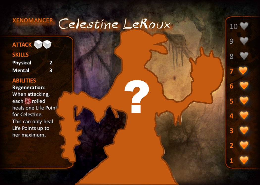 HerculesGameStu's tweet photo. Character Reveal: In two days we will be revealing our third character from #AfterLondon. What do you expect to see behind the orange sheet? https://t.co/Uf9JuyN850